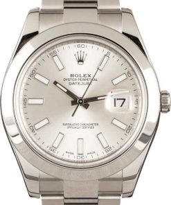 HandMade The Rolex 116300 Datejust II Silver Dial