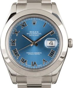HandMade The Rolex Datejust Blue Dial 116300