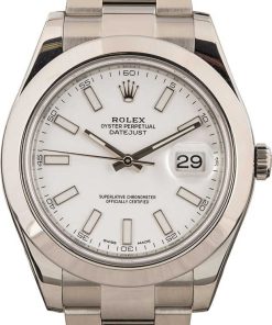 HandMade The Rolex Datejust II 116300 White Dial