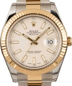 HandMade The Rolex Datejust II Two Tone Ivory Dial 116333 T