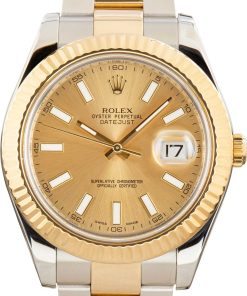 HandMade The Rolex Datejust II 116333 Champagne Dial