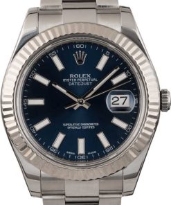HandMade The Rolex Datejust 116334 Blue Luminous Dial 41MM