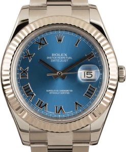 HandMade The Rolex 41MM Datejust 116334 Blue