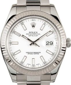 HandMade The Rolex Datejust II 116334 41MM White