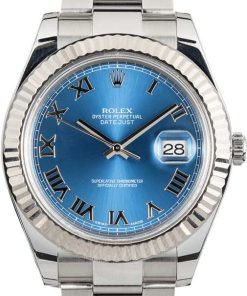 HandMade The Rolex Datejust II 116334 Roman Dial Blue
