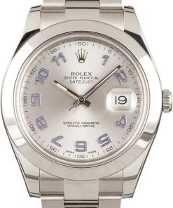 HandMade The Rolex Datejust II 41MM 116300 Silver Arabic