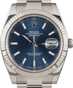 HandMade The Rolex Datejust II Ref 126334 Blue Index Dial