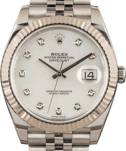HandMade The Rolex Datejust 41 Ref 126334 Mother of Pearl Dial