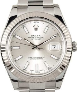 HandMade The Rolex Datejust II Silver Dial 116334