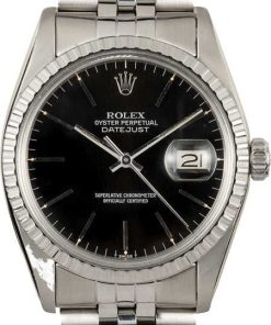 HandMade The Rolex Datejust Steel 16030 Black