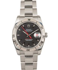 HandMade The Rolex Datejust "Turn-o-Graph" 116264 Black Dial