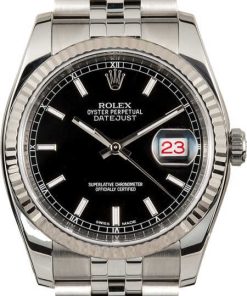 HandMade The Rolex Black Datejust 116234 Jubilee