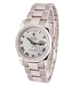 Alternative view of HandMade The Rolex Day-Date 118209 Rhodium Dial 18k White Gold