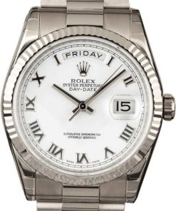 HandMade The Rolex President 118239 White Roman Dial