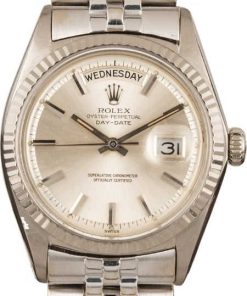 HandMade The Rolex Day Date 1803 Unpolished 18K White Gold
