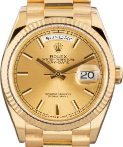 HandMade The Rolex Day-Date 36 Ref 128238 Champagne Dial