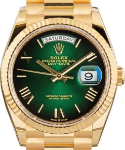 HandMade The Rolex Day-Date 36 Ref 128238 Green Dial