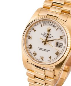 Alternative view of HandMade The Rolex Day-Date President 18038 White Roman