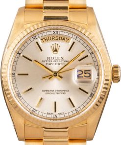 HandMade The Rolex Day-Date President 18038 Silver Dial