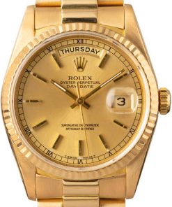 HandMade The Rolex Day-Date President 18238 Champagne Dial