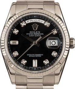 HandMade The Rolex President 18k White Gold 118239