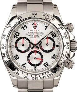 HandMade The Rolex Daytona 116509 Silver Dial White Gold Oyster