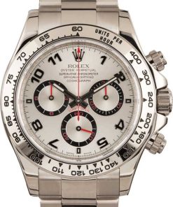 HandMade The Rolex Daytona 116509 Silver Dial White Gold Oyster
