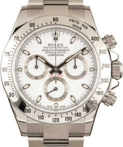 HandMade The Certified Steel Rolex Daytona 116520 White Dial