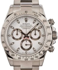 HandMade The Rolex Daytona 116520 White Dial Steel Oyster