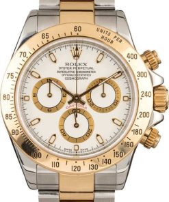 HandMade The Rolex Daytona Two Tone 116523 White Dial