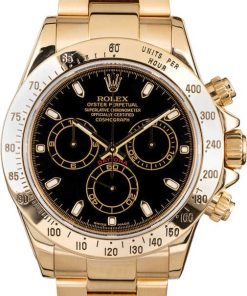 HandMade The Rolex Daytona 116528 Yellow Gold Oyster