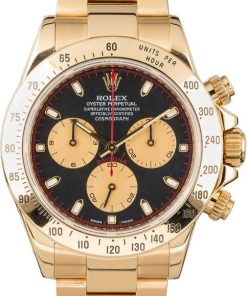 HandMade The Rolex Daytona 116528 Yellow Gold Black Dial