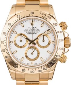HandMade The Rolex Daytona 116528 White Dial Serial Engraved