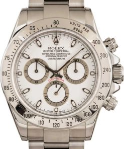HandMade The Rolex Daytona Stainless Steel White