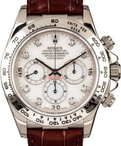 HandMade The Rolex Daytona 16519 White Diamond Dial