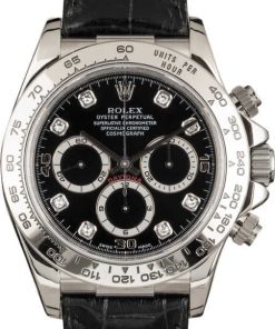 HandMade The Rolex Daytona 16519 Black Diamond Dial