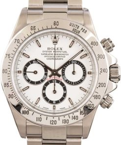 HandMade The Rolex Daytona 16520 Zenith Movement White Dial