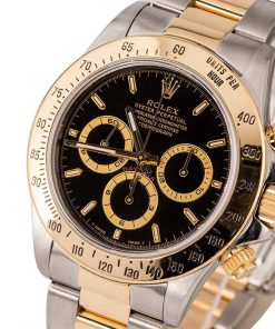 Alternative view of HandMade The Rolex Daytona Cosmograph 16523 Black Dial