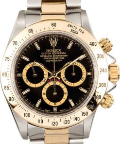 HandMade The Rolex Daytona Black Dial 16523 Two Tone