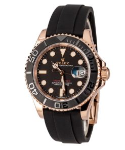Alternative view of HandMade The Rolex Everose Yacht-Master 116655 Rubber