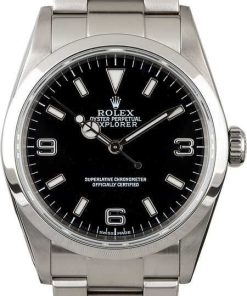 HandMade The Rolex Explorer 114270 Steel Smooth Bezel