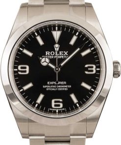 HandMade The Rolex Explorer I 114270 Steel 100% Authentic