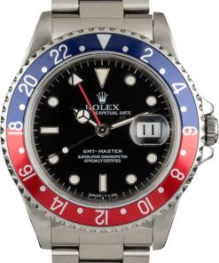 HandMade The Rolex GMT-Master 16700 Red and Blue 'Pepsi" Bezel
