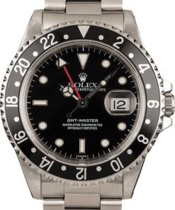 HandMade The Rolex GMT-Master 16700 Black Dial Watch