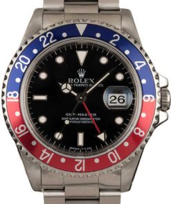 HandMade The Rolex Steel GMT-Master 16700 'Pepsi' Bezel Insert
