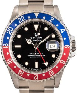 HandMade The Rolex GMT-Master 16700 Black Dial with 'Pepsi' Bezel