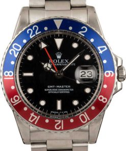 HandMade The Rolex Pepsi GMT-Master 16750 Black Dial