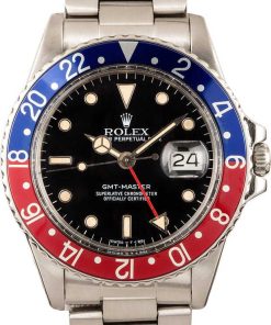 HandMade The Rolex GMT-Master 16750 Red and Blue 'Pepsi' Bezel