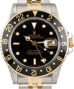 HandMade The Rolex GMT-Master 16753 Black Tritium Dial