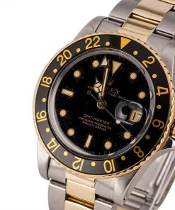 Alternative view of HandMade The Rolex GMT-Master 16753 Two Tone Oyster